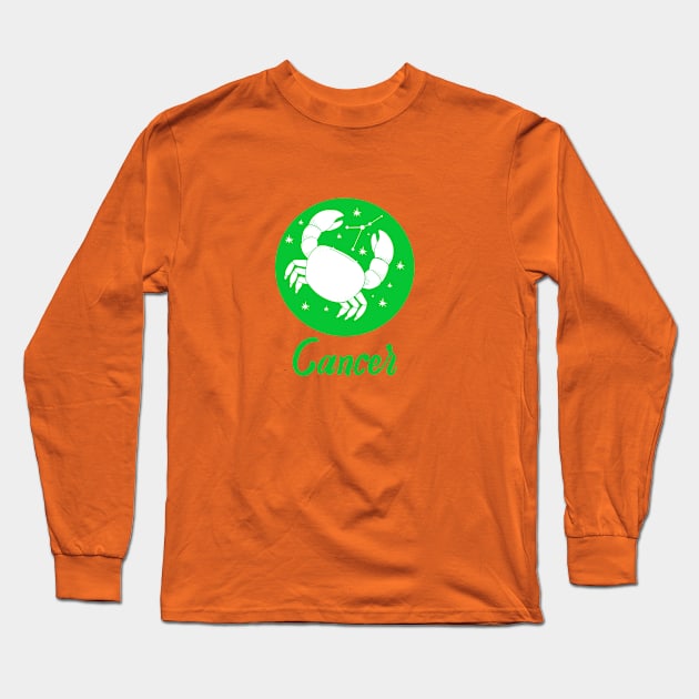 CANCER Long Sleeve T-Shirt by Minimo Creation